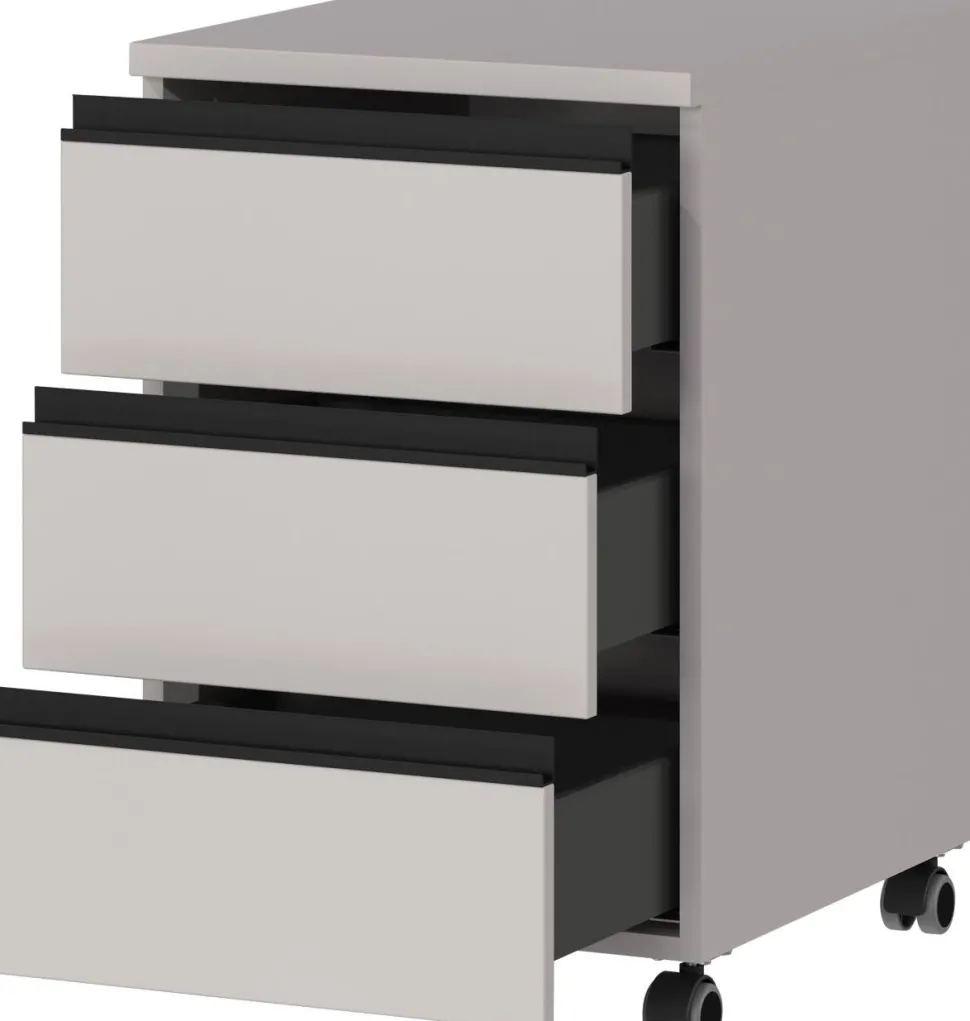 GERMANIA BEDANO Mobiel ladeblok 3 Lades 400 x 500 x 630 mm