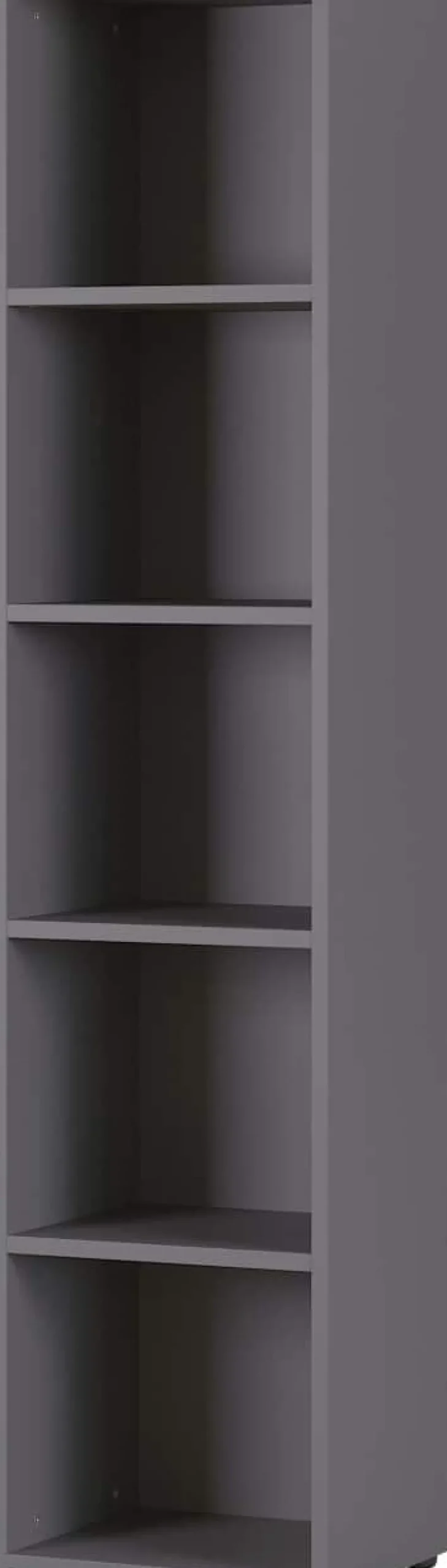 Germania boekenkast 4234-547 grafiet 450 mm (B) X 400 mm (D) X 1970 mm (H)