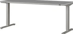 GERMANIA GW-Agenda Elektrisch Hoogteverstelbaar Zit-sta-bureau Rechthoekig Melamine T-Voet 1.800 x 800 mm
