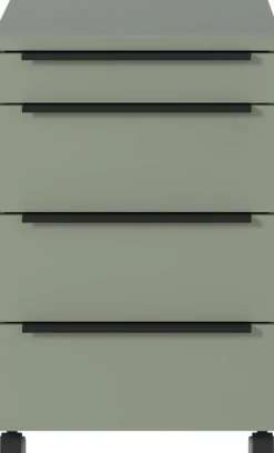 GERMANIA GW-Mailand 4377-628 Mobiel ladeblok 4 Lades 420 x 600 x 630 mm