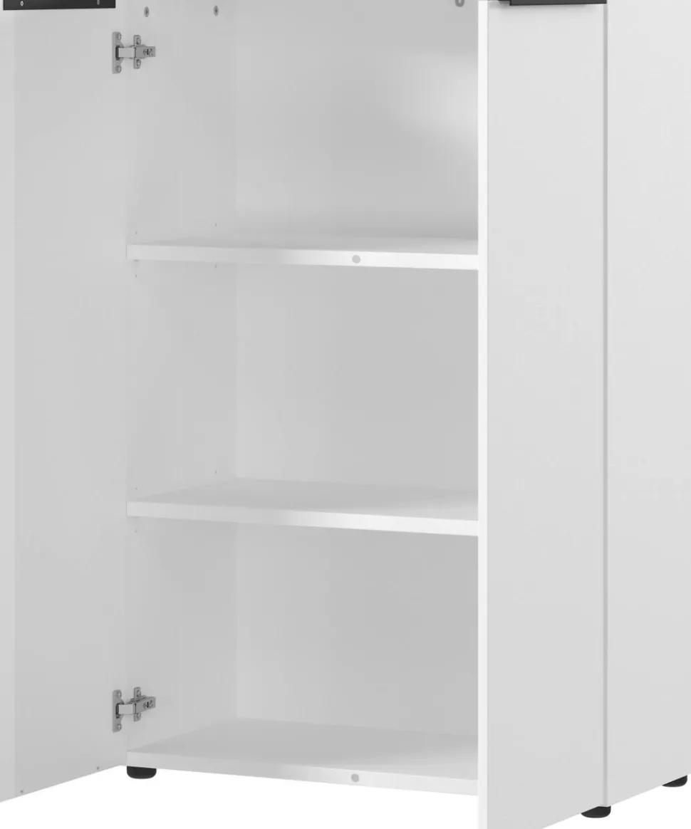 GERMANIA GW-Mailand Archiefkast Spaanplaat 2 Planken 810 x 400 x 1.200 mm Wit