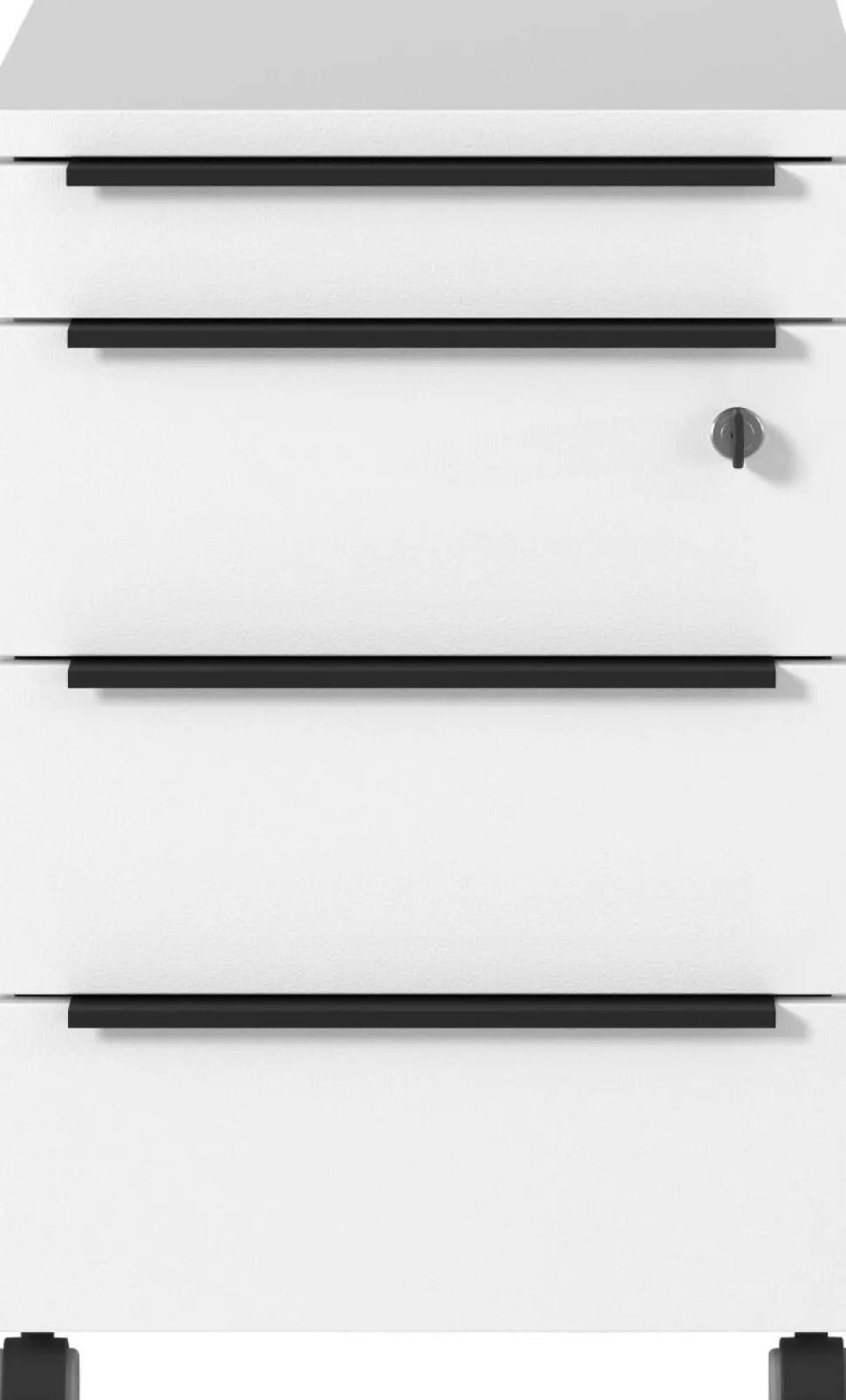 GERMANIA GW-Mailand Mobiel ladeblok Wit 4 Lades 420 x 600 x 630 mm