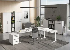 GERMANIA GW-Mailand Mobiel ladeblok Wit 4 Lades 420 x 600 x 630 mm