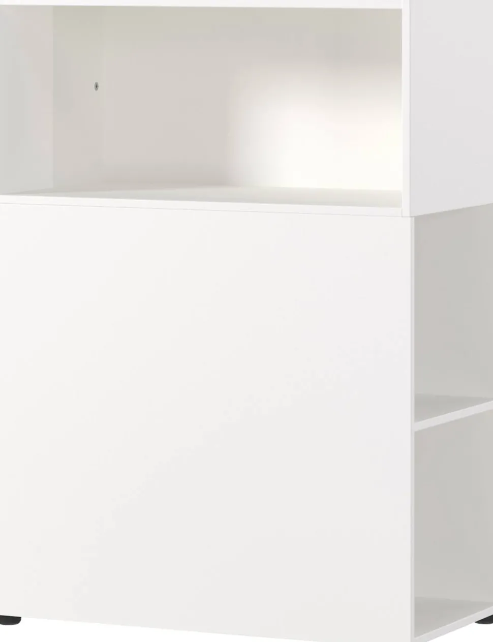 GERMANIA GW-Mailand Scheidingswand Spaanplaat 800 x 460 x 1,200 mm Wit