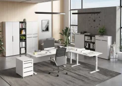 GERMANIA GW-Mailand Spaanplaat Archiefkast 810 x 400 x 1.970 mm Wit