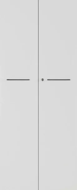 GERMANIA kast Agenda laden 4237-69 lichtgrijs 800 x 400 x 1.970 mm