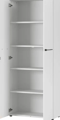 GERMANIA kast Agenda laden 4237-69 lichtgrijs 800 x 400 x 1.970 mm