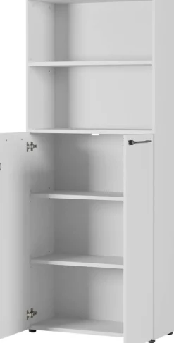 GERMANIA kast Agenda laden 4236-69 lichtgrijs 800 x 400 x 1.970 mm
