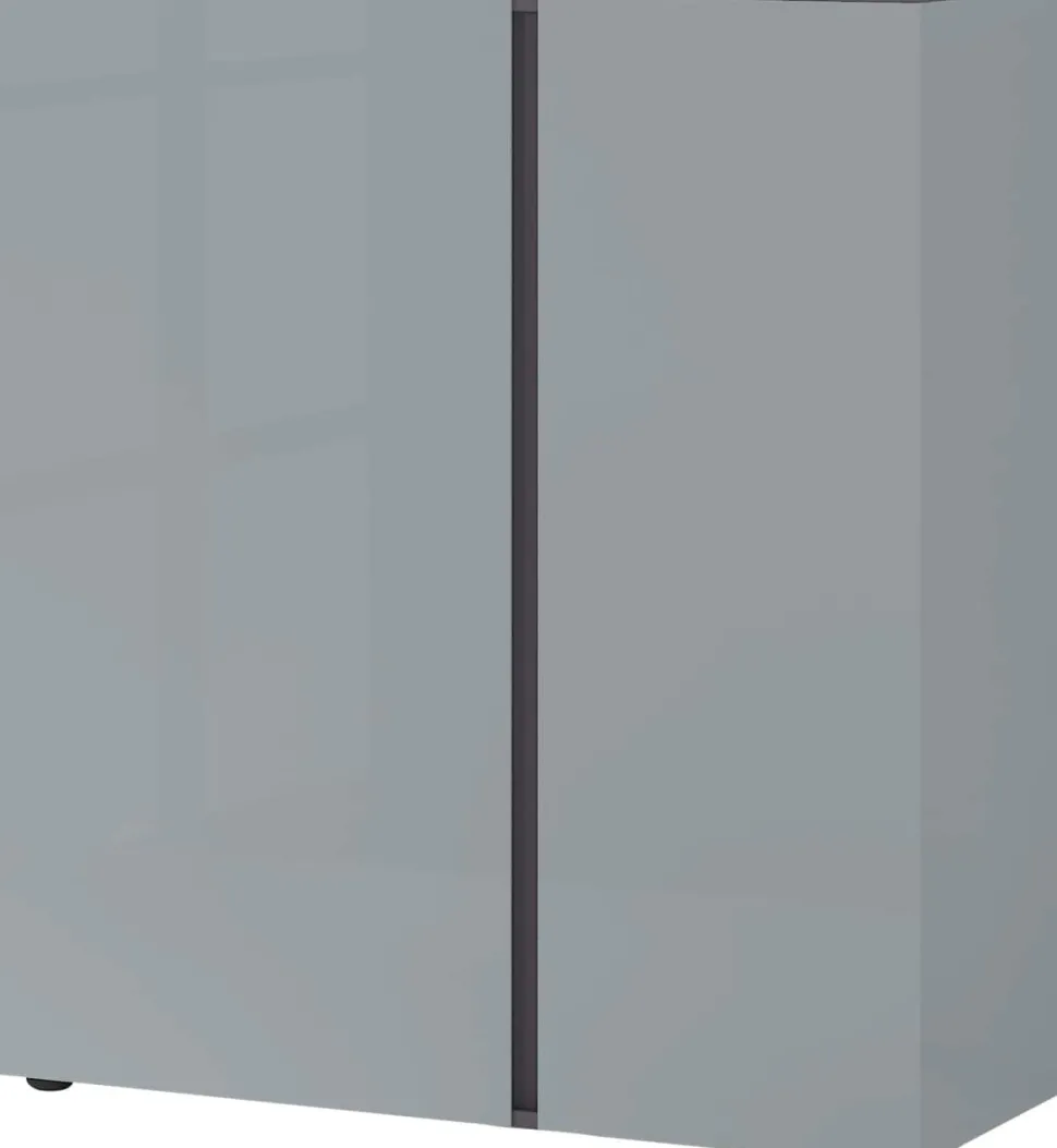 Germania ladekast 2526-587 grijs, zilver 940 x 430 x 1,030 mm