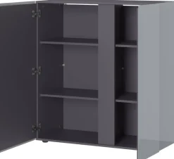 Germania ladekast 2526-587 grijs, zilver 940 x 430 x 1,030 mm