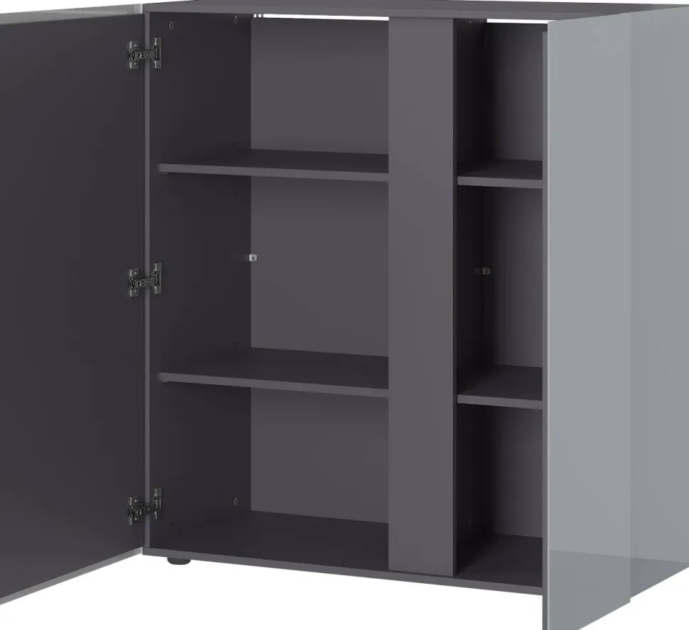 Germania ladekast 2526-587 grijs, zilver 940 x 430 x 1,030 mm