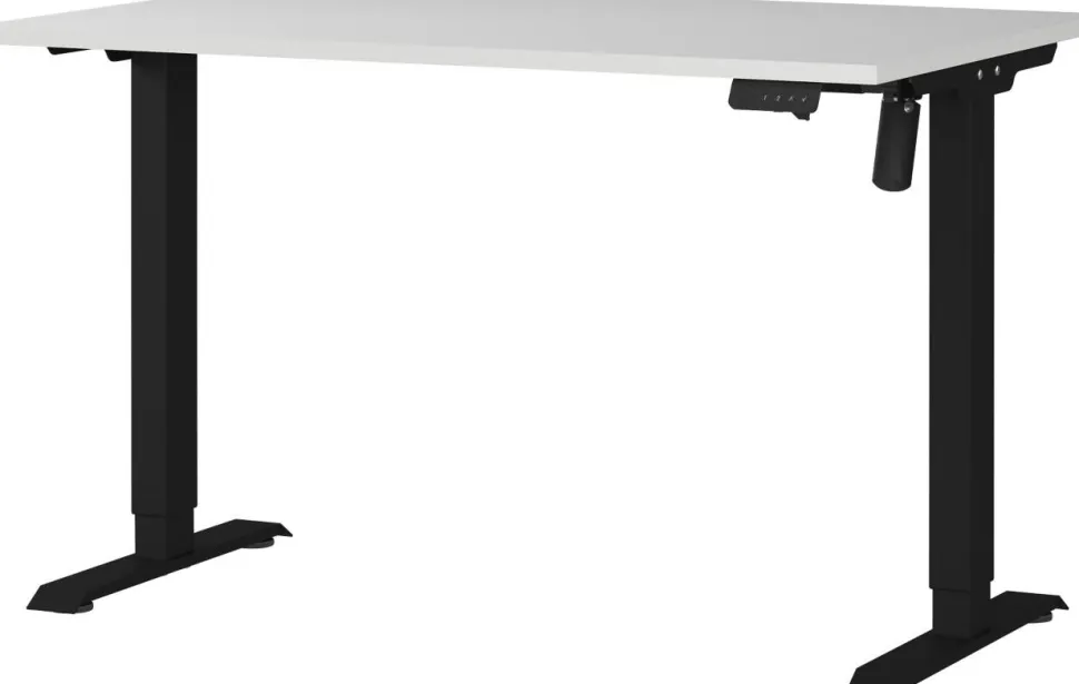 GERMANIA PROFI 2.0 Elektronisch In hoogte verstelbaar Bureau Lichtgrijs 1.200 (B) x 800 (D) x 1.180 (H) mm