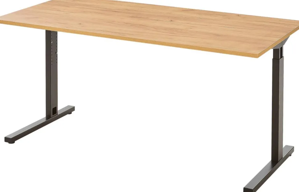 GERMANIA PROFI 2.0 In hoogte verstelbaar Bureau Eiken 1.600 (B) x 800 (D) x 800 (H) mm