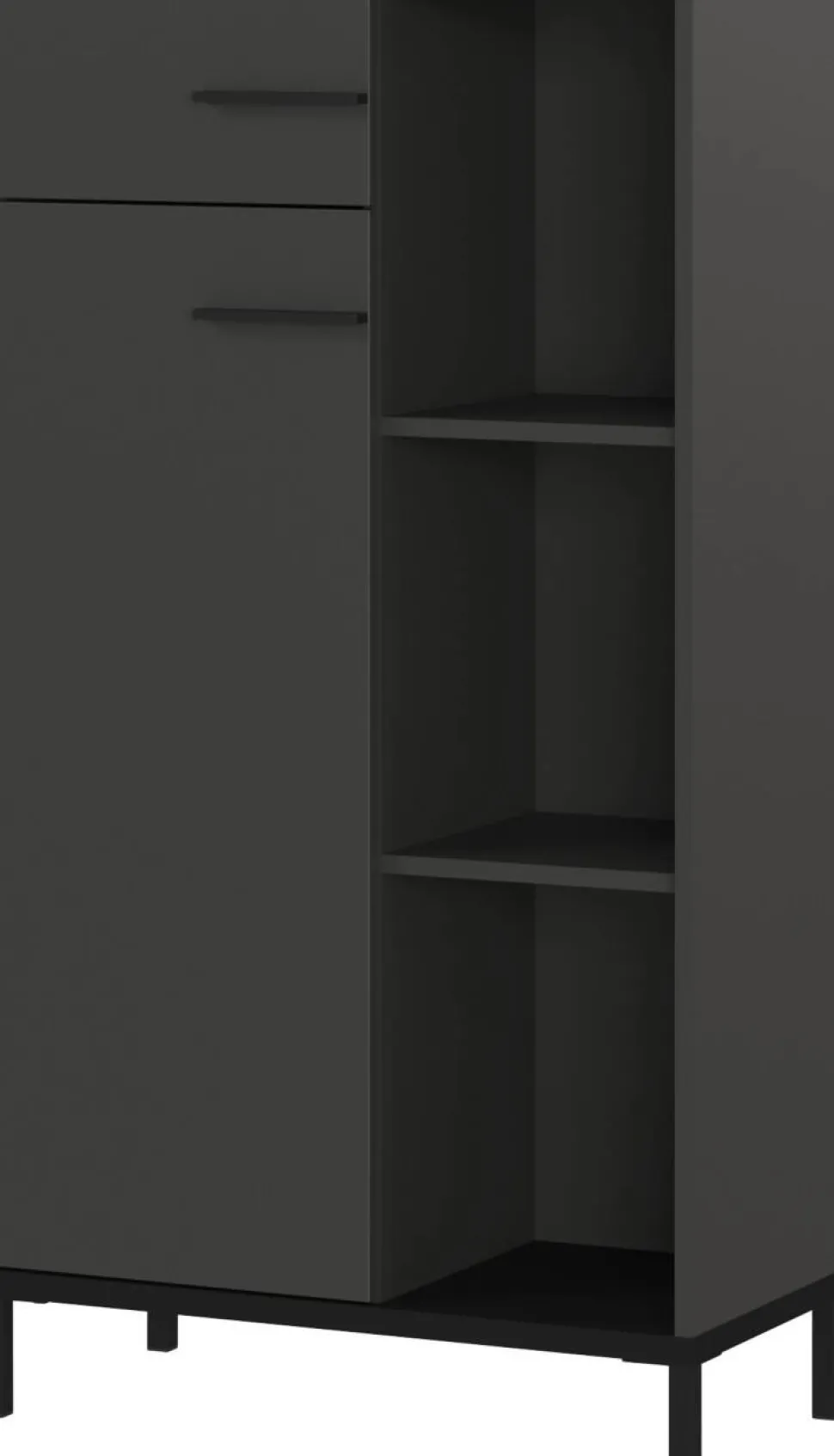 GERMANIA Rovigo 2235-547 Archiefkast 64 x 34 x 120 cm Grafiet