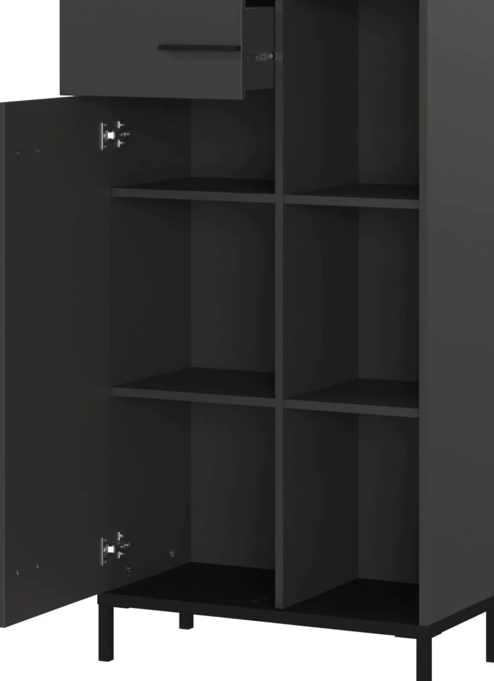 GERMANIA Rovigo 2235-547 Archiefkast 64 x 34 x 120 cm Grafiet