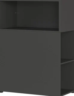 GERMANIA Scheidingswand 4378-547 Grafiet 800 x 460 x 1.200 mm