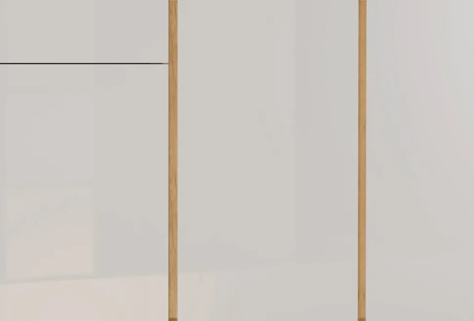 Germania wandkast 2529-575 beige, lichtbruin, eiken 1,520 x 430 x 1,030 mm