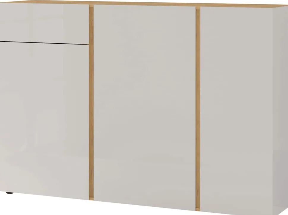 Germania wandkast 2529-575 beige, lichtbruin, eiken 1,520 x 430 x 1,030 mm