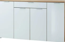 Germania wandkast 3983-242 beige, wit, eiken 1,780 x 400 x 1,050 mm