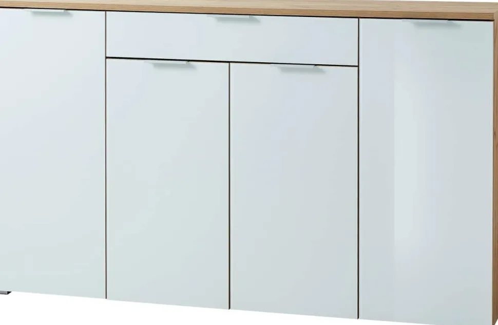 Germania wandkast 3983-242 beige, wit, eiken 1,780 x 400 x 1,050 mm