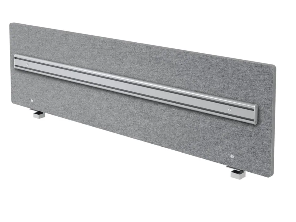 Hammerbacher Akoestische organisatiewand ARO18 Grijs 1795 mm x 50 mm x 500 mm