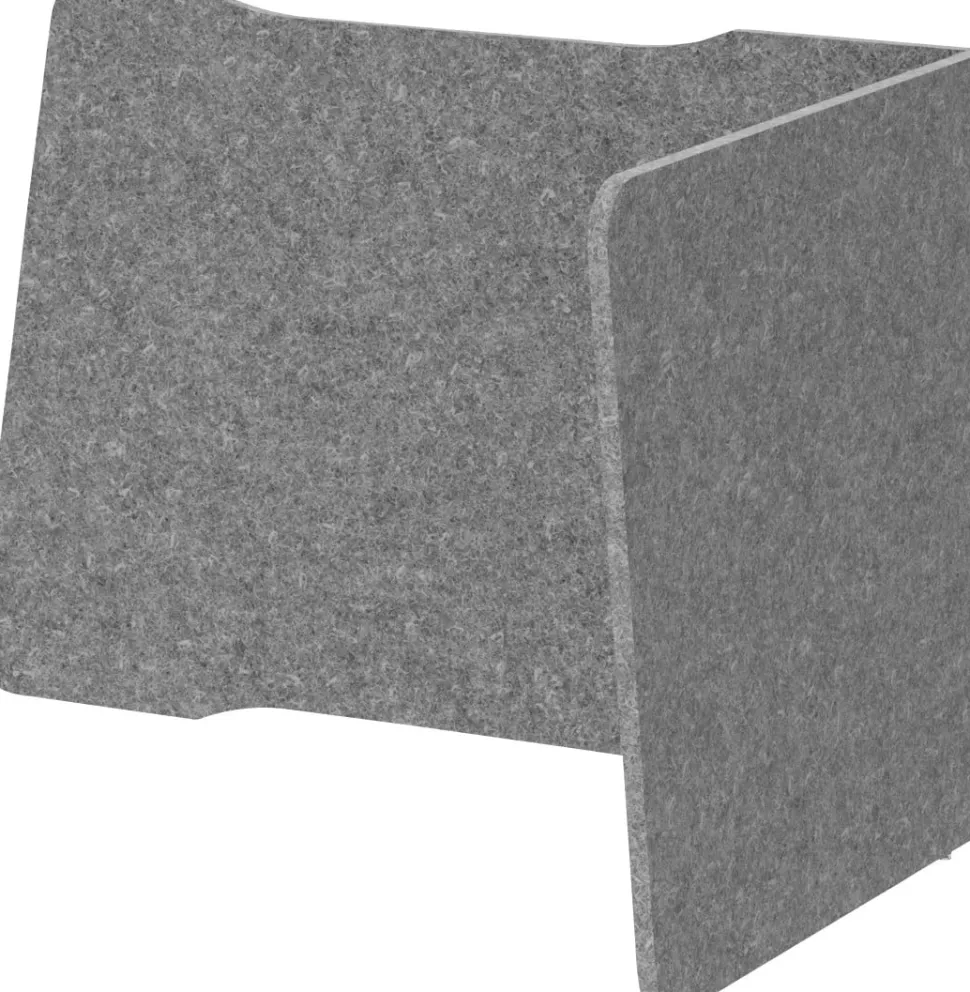 Hammerbacher Akoestische behuizing Grijs 955 mm x 650 mm x 605 mm