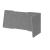 Hammerbacher Akoestische wand VASWF1810 Grijs 1000 mm x 250 mm x 1800 mm