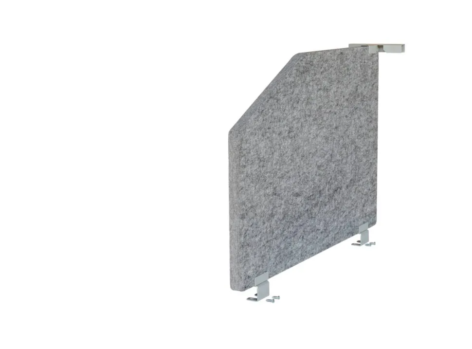 Hammerbacher Akoestische wand VARS1 BM Grijs 735 mm x 500 mm x 500 mm