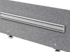 Hammerbacher Akoestische organisatiewand ARO12 BM Grijs 1195 mm x 50 mm x 500 mm
