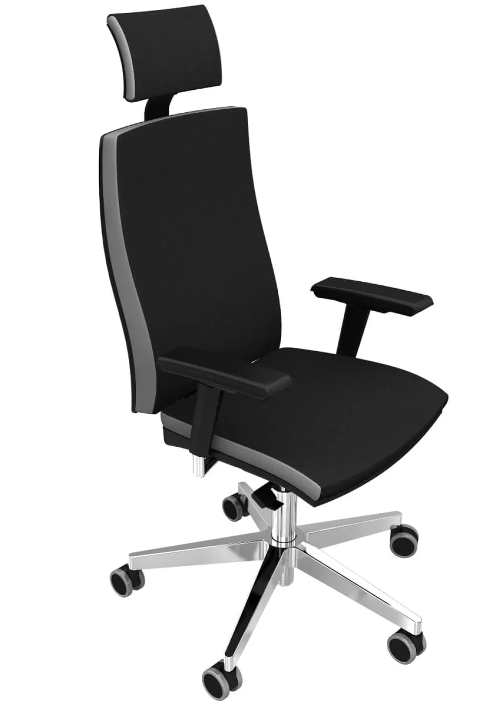 Hammerbacher Draaistoel VSDP1 Stof Zwart