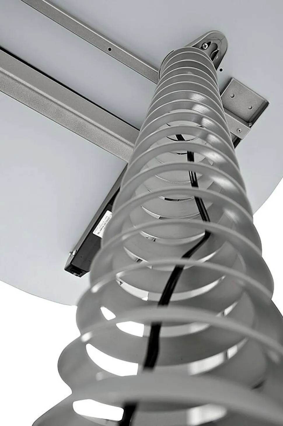 Hammerbacher Kabel spiraal Grijs 90 x 1.114 mm