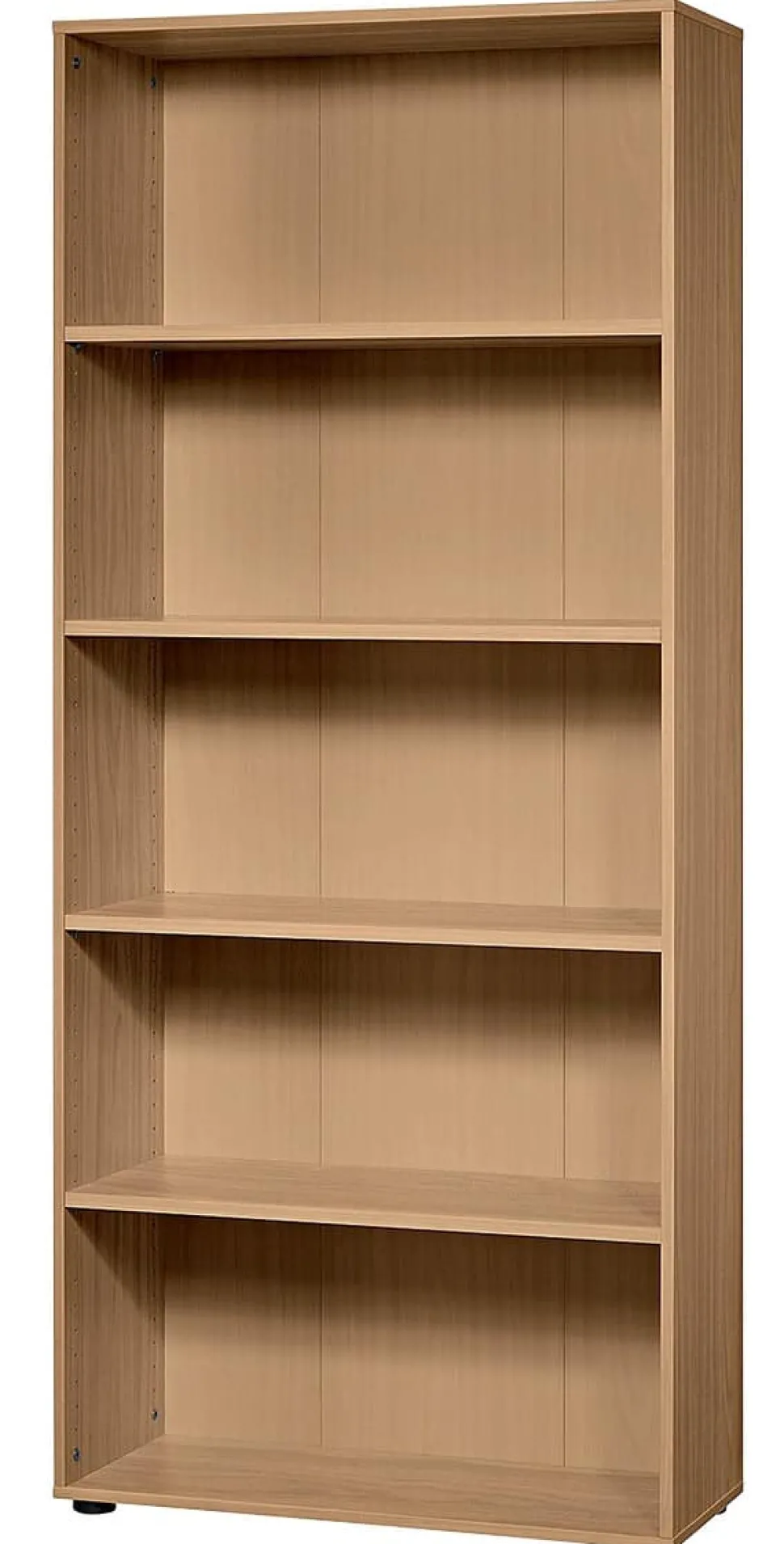 Hammerbacher Matrix Gemelamineerde spaanplaat Boekenkast 4 Planken 800 x 330 x 1.880 mm Bruin Beuken