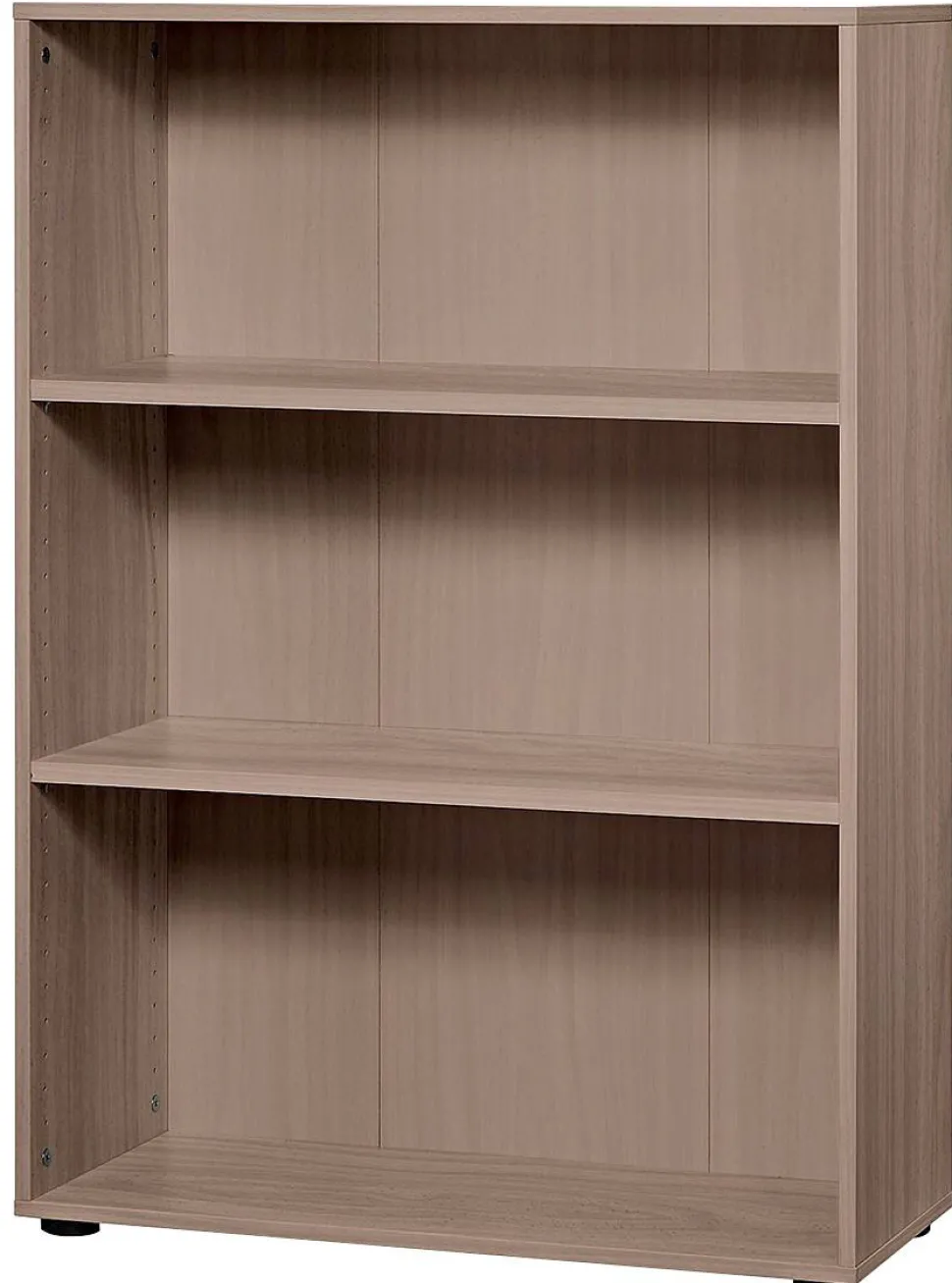 Hammerbacher Matrix Gemelamineerde spaanplaat Boekenkast 2 Planken 800 x 330 x 1.144 mm Bruin Walnoot