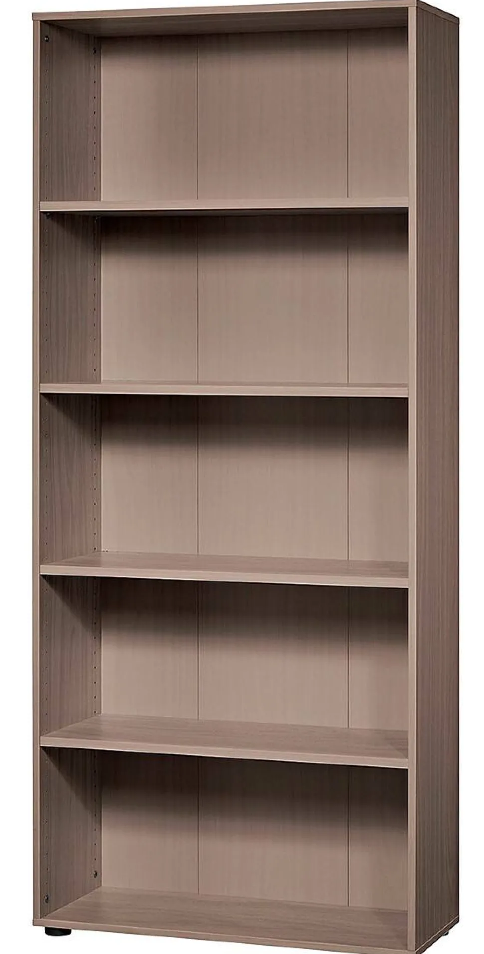 Hammerbacher Matrix Gemelamineerde spaanplaat Boekenkast 4 Planken 800 x 330 x 1.880 mm Bruin Walnoot