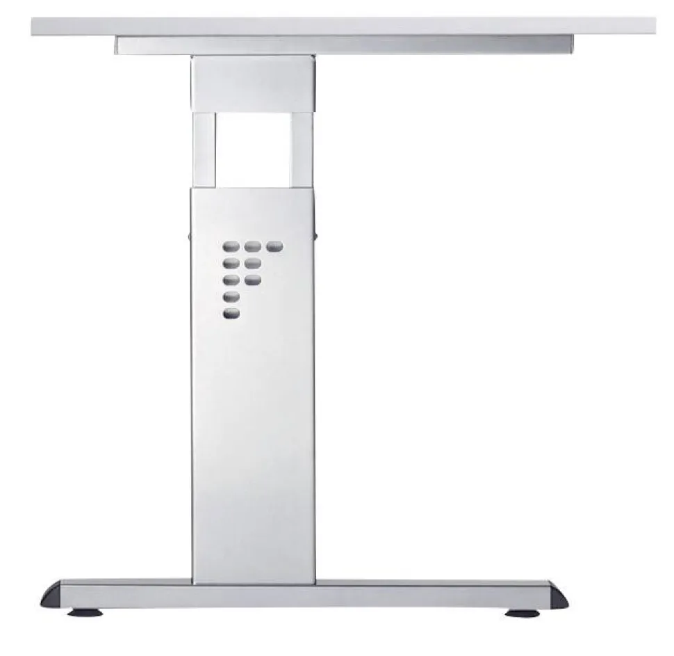 Hammerbacher Matrix VOS Hoogteverstelbaar Bureau Vierkant Beuken C-Voet 800 (B) x 800 (D) x 850 (H) mm Spaanplaat, Staal