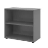 Hammerbacher Spaanplaat Boekenkast 1 Plank Grijs