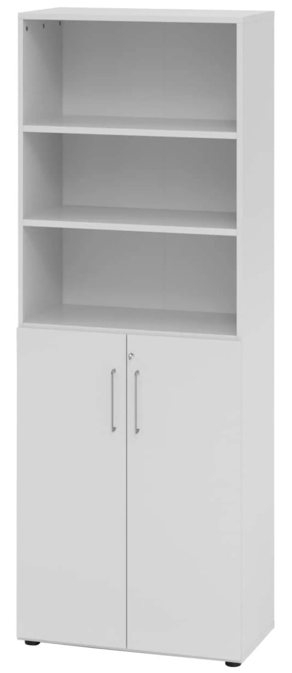 Hammerbacher Spaanplaat Schrank 5 Planken Grijs
