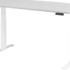 Hammerbacher VXDKB Elektrisch hoogteverstelbaar Zit-sta-bureau Grijs C-Voet 1.600 (B) x 800 (D) x 1.290 (H) mm Spaanplaat, Staal
