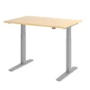 Hammerbacher VXMKA Elektrisch hoogteverstelbaar Zit-sta-bureau Ahorn C-Voet 1,200 (B) x 800 (D) x 1,200 (H) mm Spaanplaat, Staal