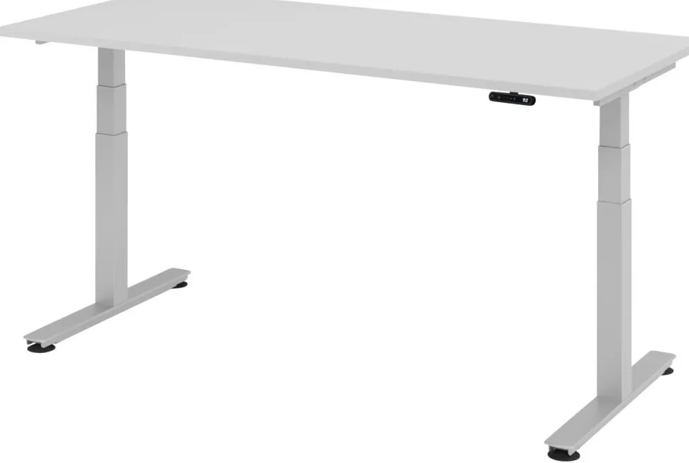 Hammerbacher Zit-sta bureau XDSM19/5/S Grijs 1.800 x 800 x 635 mm