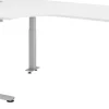 Hammerbacher Zit-sta bureau XDSM82/W/S Wit 2.000 x 1.200 x 635 mm