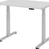 Hammerbacher Zit-sta bureau XDSM12/5/S Grijs 1.200 x 800 x 635 mm