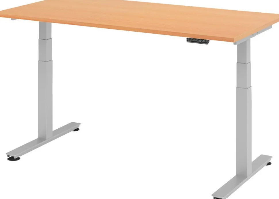 Hammerbacher Zit-sta bureau XDSM16/6/S Beuken 1.600 x 800 x 635 mm