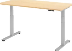 Hammerbacher Zit-sta bureau Ergonomic Aktiv XDSM Esdoorn 1.600 x 800 x 635 mm