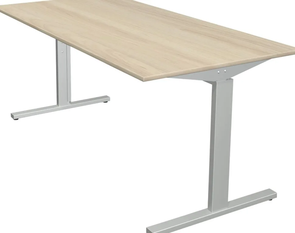 Kerkmann Form 2 Bureau Rechthoekig Ahorn T-Voet 1.600 (B) x 800 (D) x 820 (H) mm