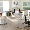 Kerkmann Form 2 Bureau Rechthoekig Antraciet T-Voet 1.800 (B) x 800 (D) x 820 (H) mm