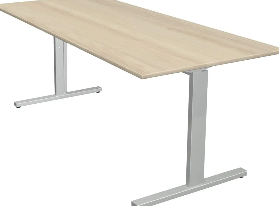 Kerkmann Form 2 Bureau Rechthoekig Ahorn T-Voet 1.800 (B) x 800 (D) x 820 (H) mm