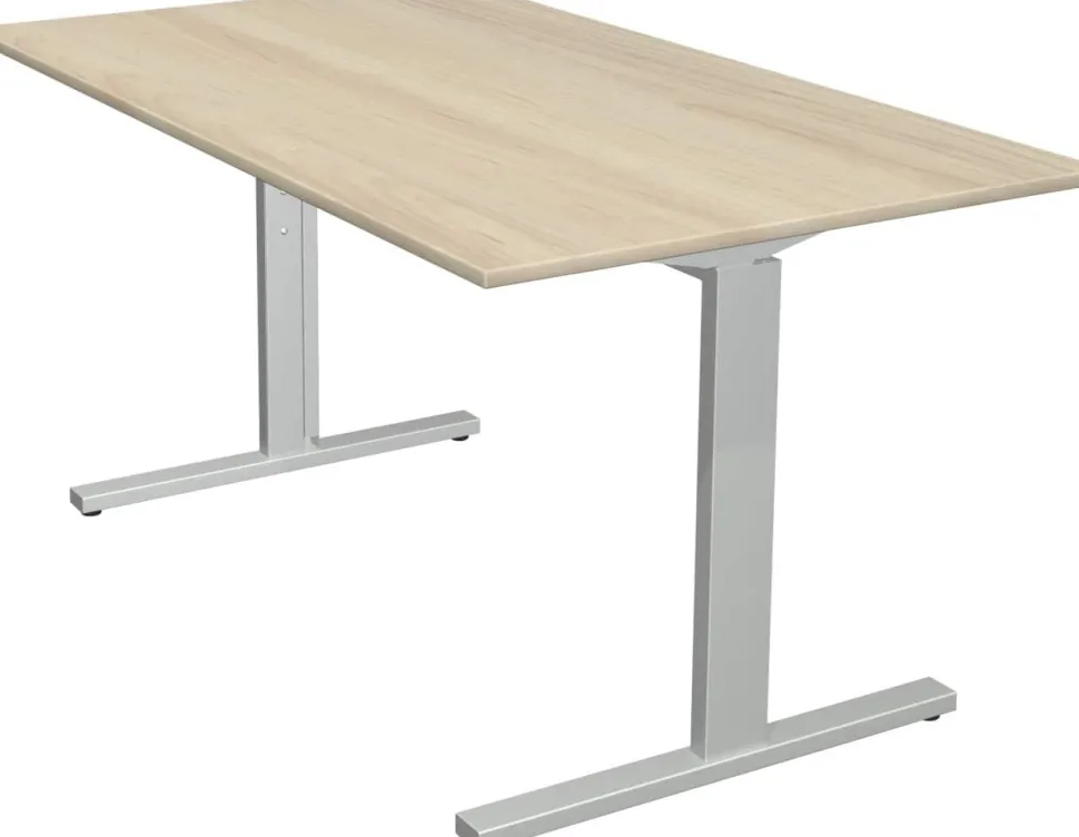 Kerkmann Form 2 Bureau Rechthoekig Ahorn T-Voet 1.400 (B) x 800 (D) x 820 (H) mm