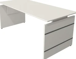 Kerkmann Form 4 Bureau Rechthoekig Wit Wang 1.800 (B) x 800 (D) x 760 (H) mm