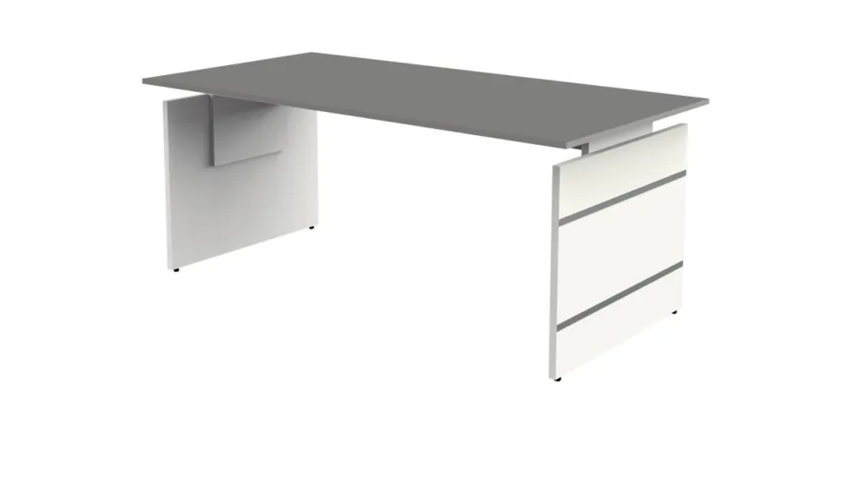 Kerkmann Form 4 Bureau Rechthoekig Grafiet Wang 1.800 (B) x 800 (D) x 760 (H) mm